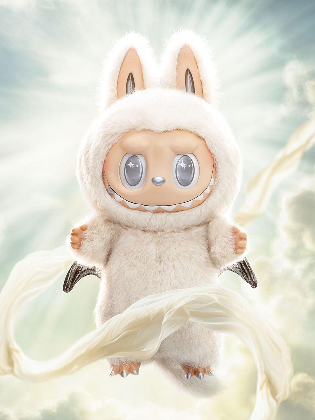 Labubu The Monsters Angek in Clouds Vinyl Face Doll
