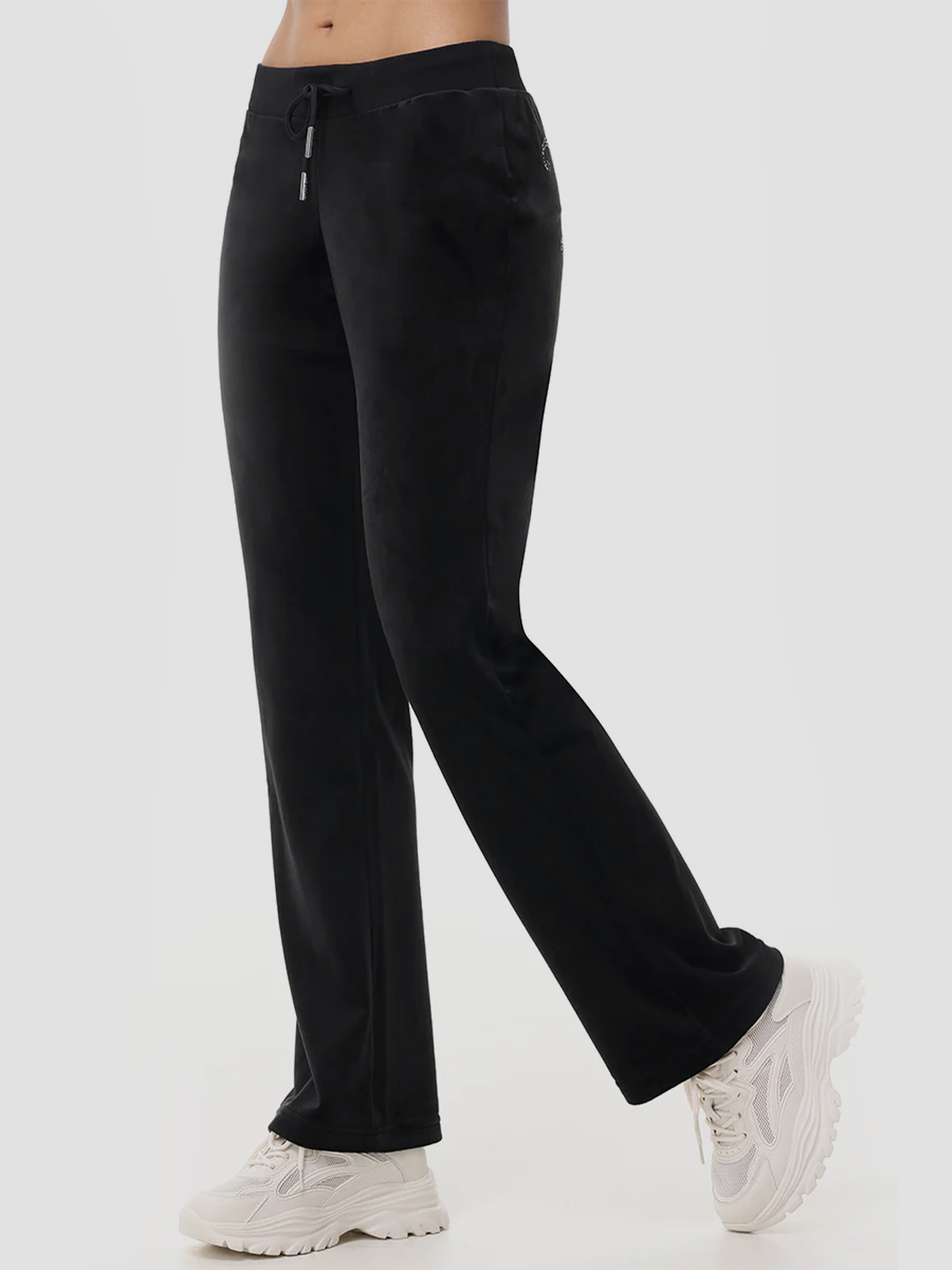 OG Big Bling Velour Track Pants
