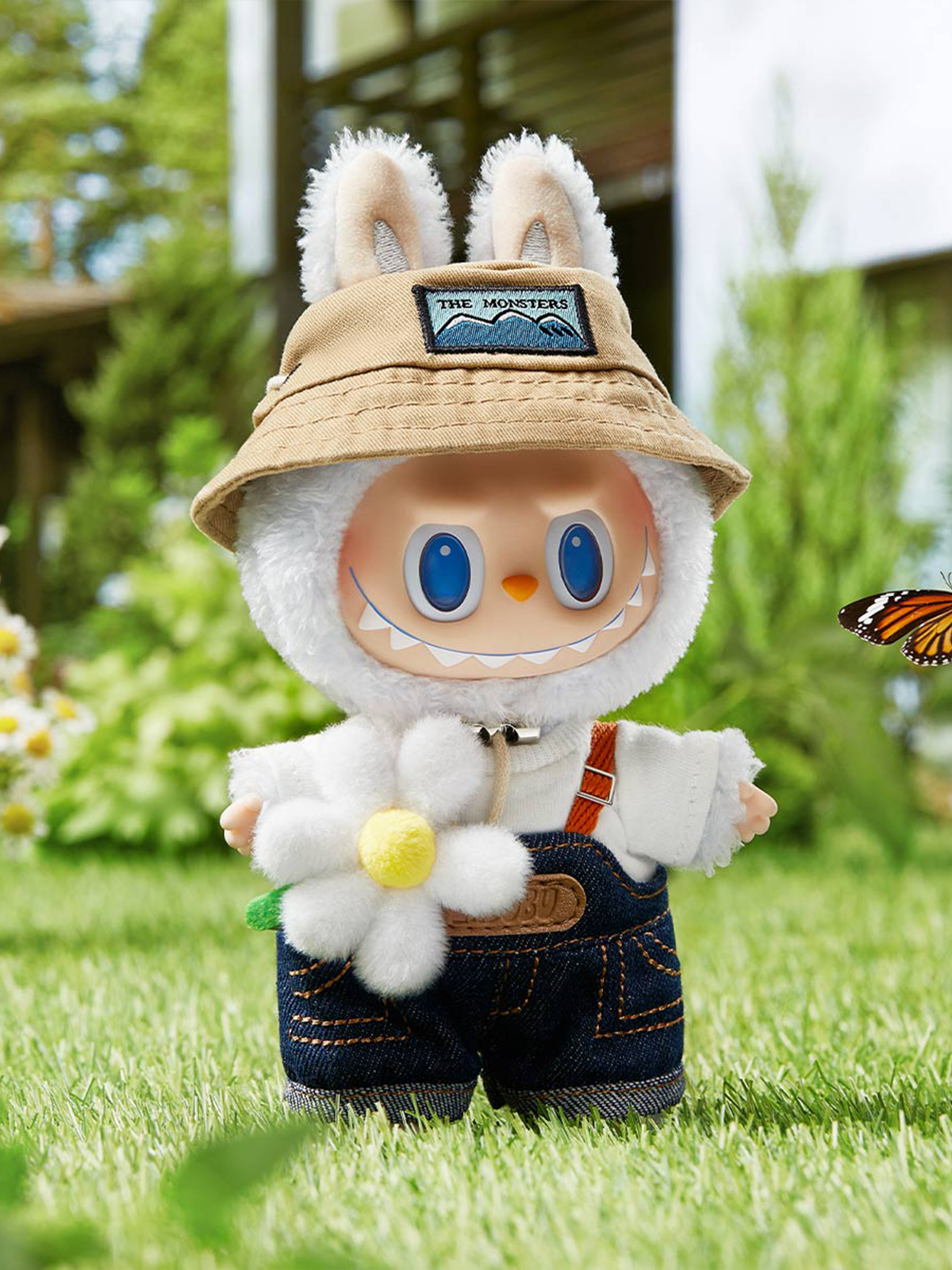 Labubu The Monsters Fall in Wild Series Vinyl Plush Doll Pendant