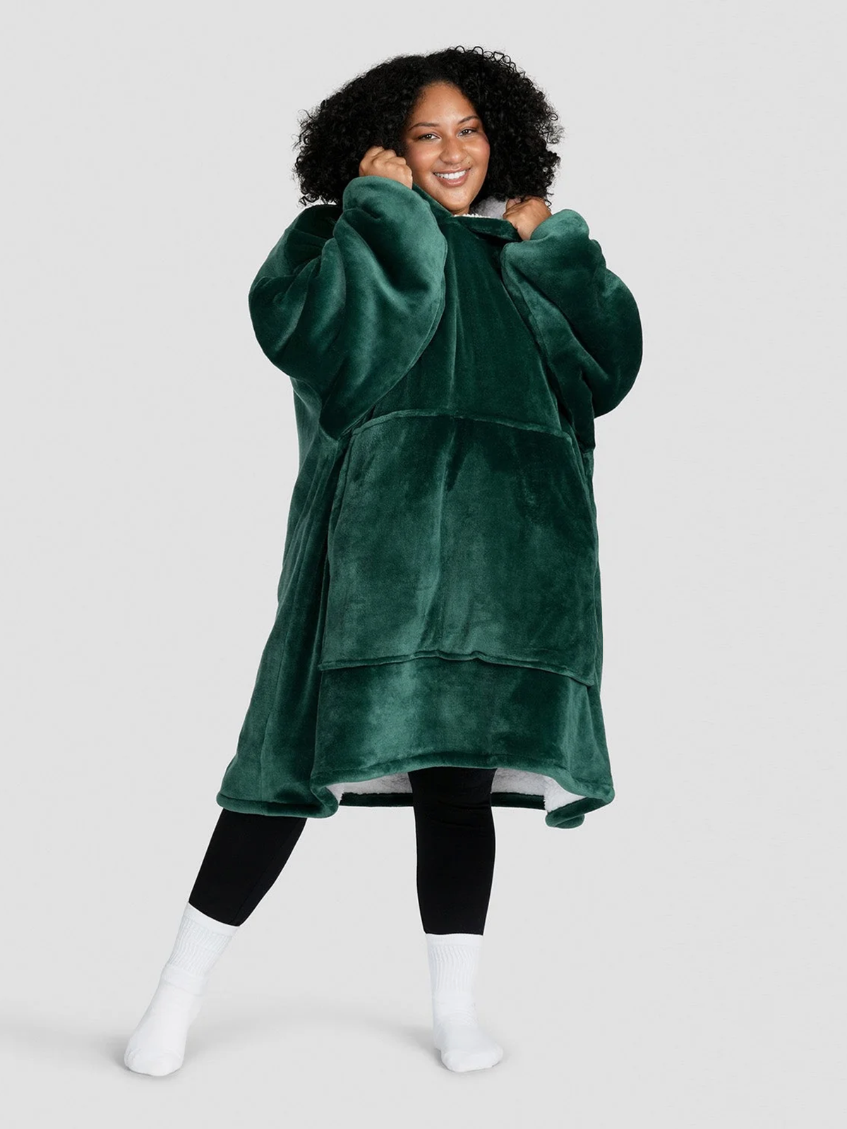 Blanket Hoodie Green