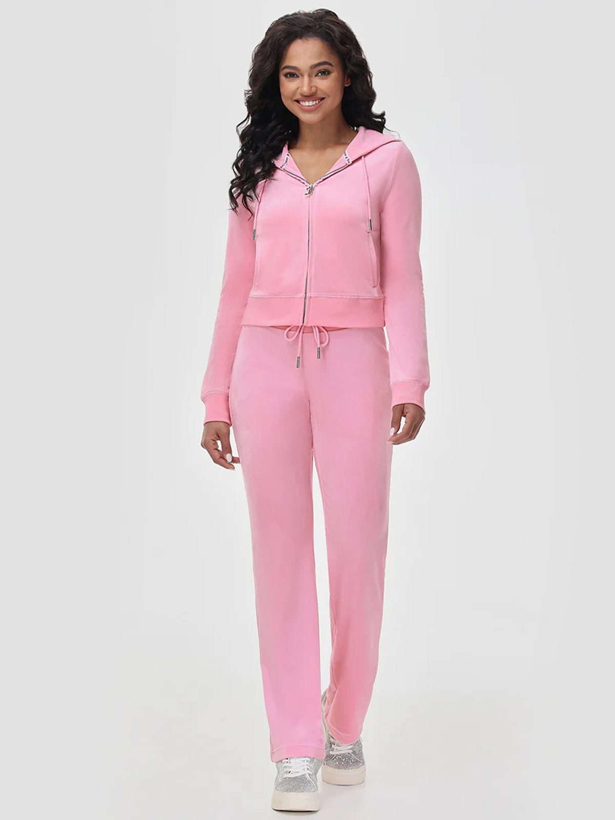 OG Big Bling Velour Track Pants