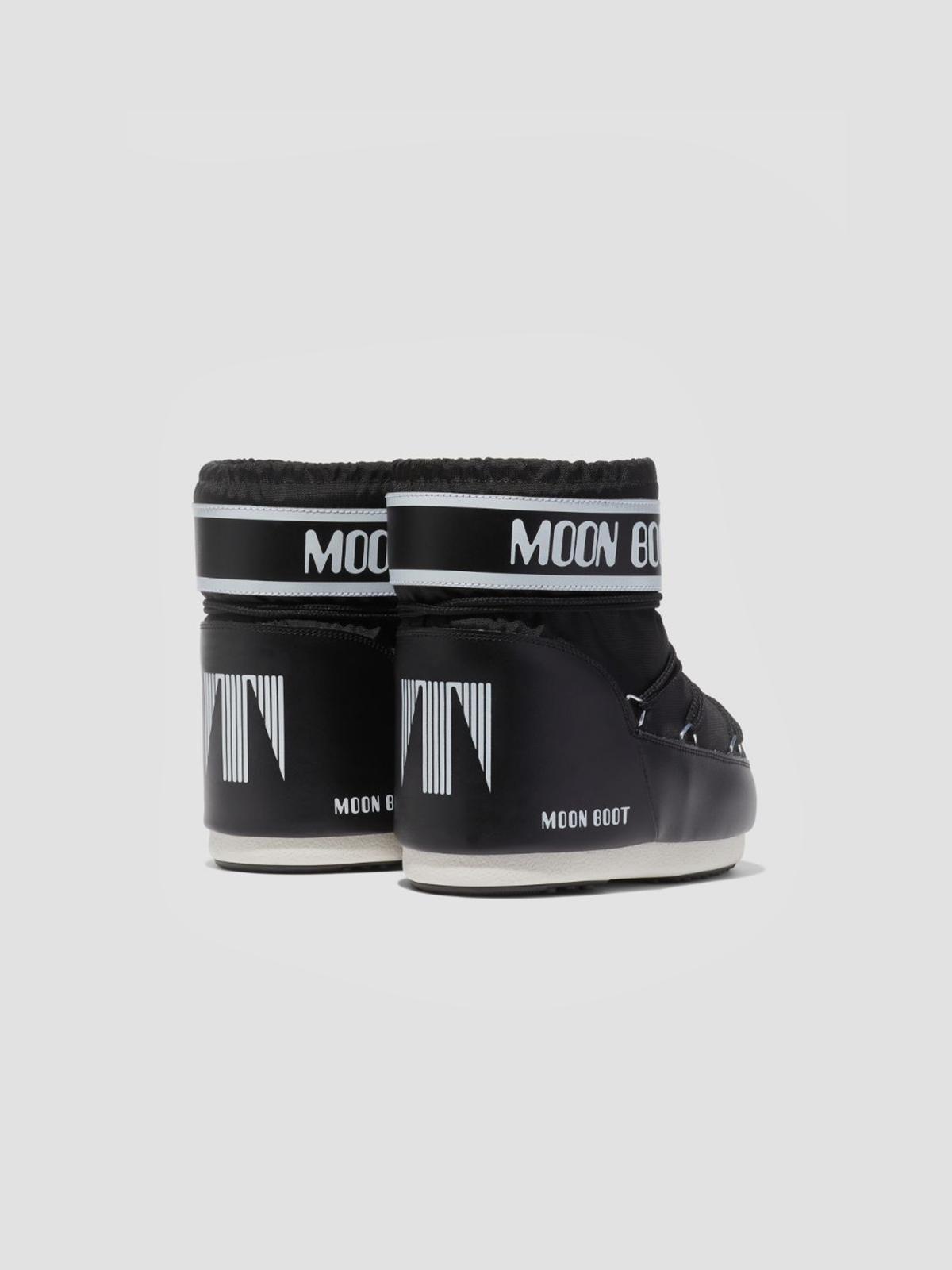 ICON LOW BLACK NYLON BOOTS