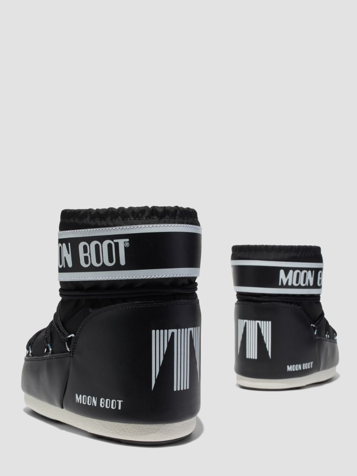 BOTTES BASSES ICON EN NYLON NOIR