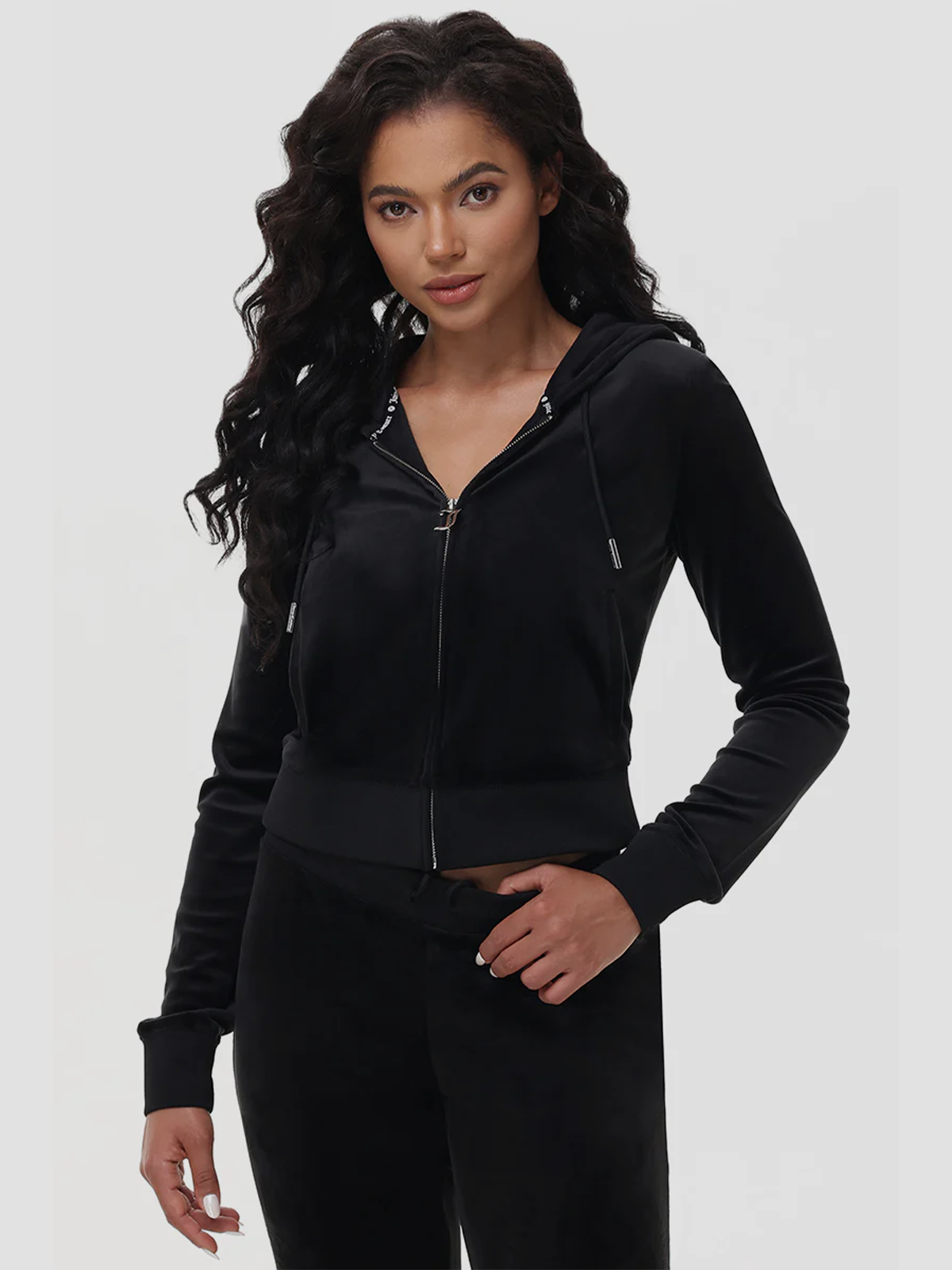 OG Big Bling Velour Hoodie