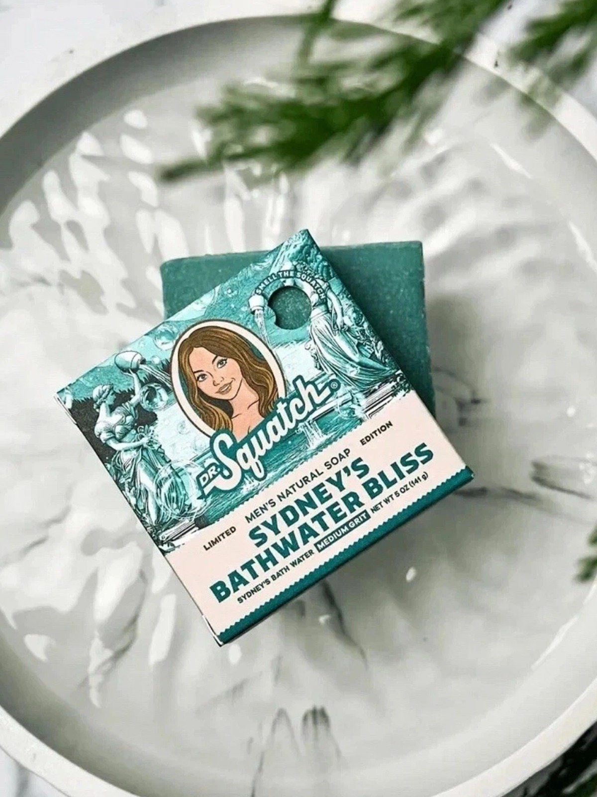 Dr. Squatch Sydney Sweeney Bathwater Bliss Soap