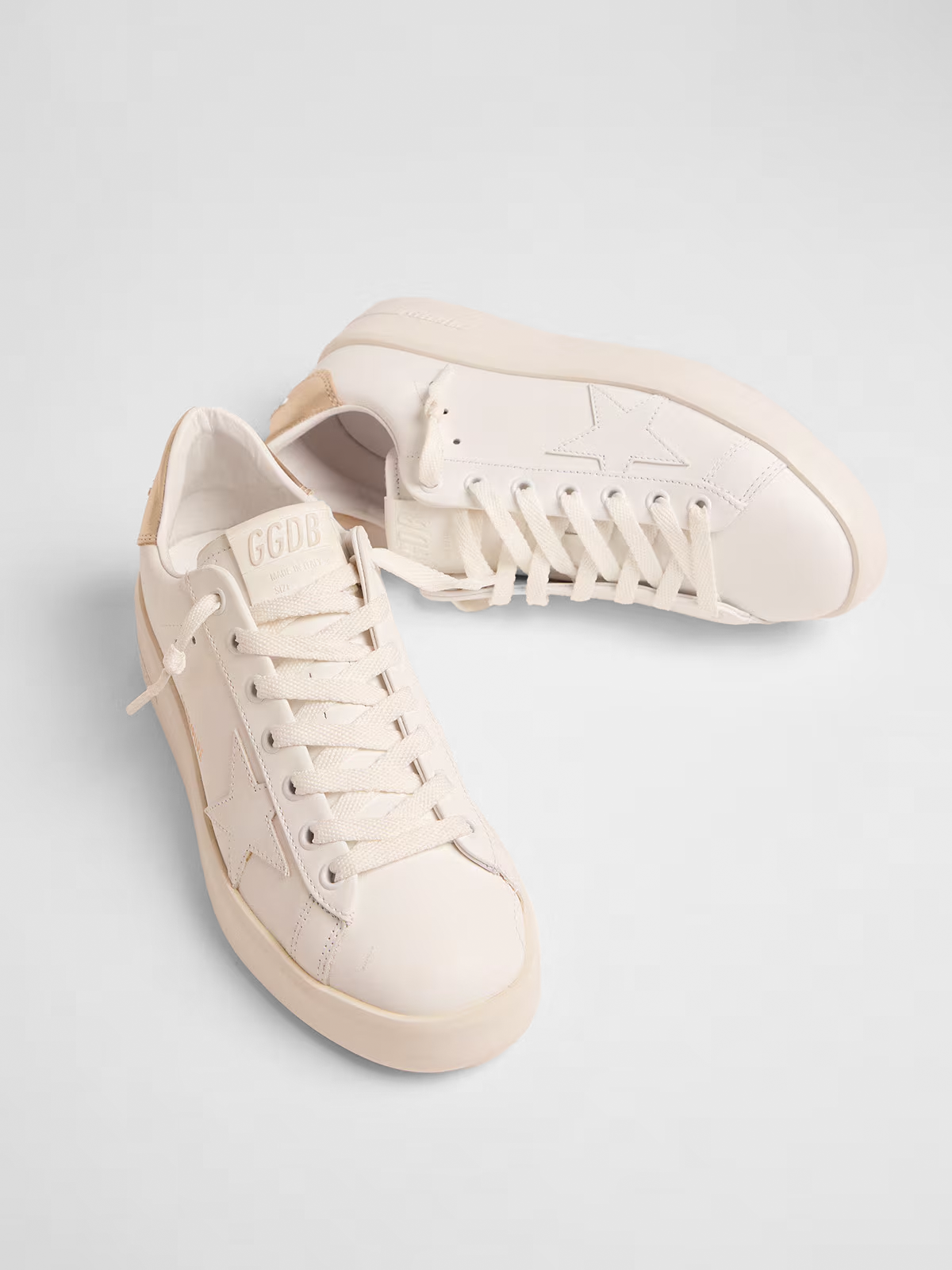 Purestar sneakers with gold-coloured heel tab