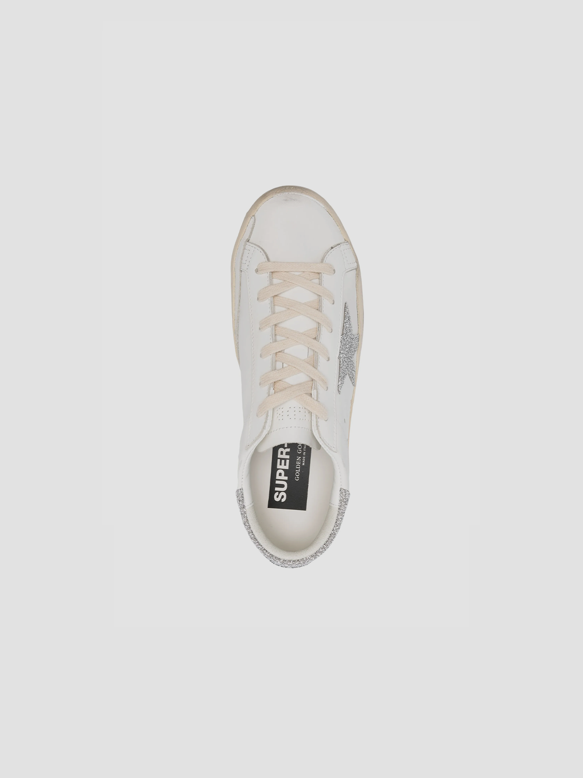Superstar glitter-embellished sneakers
