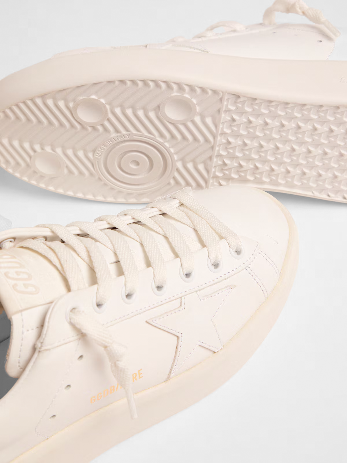 Purestar sneakers with gold-coloured heel tab