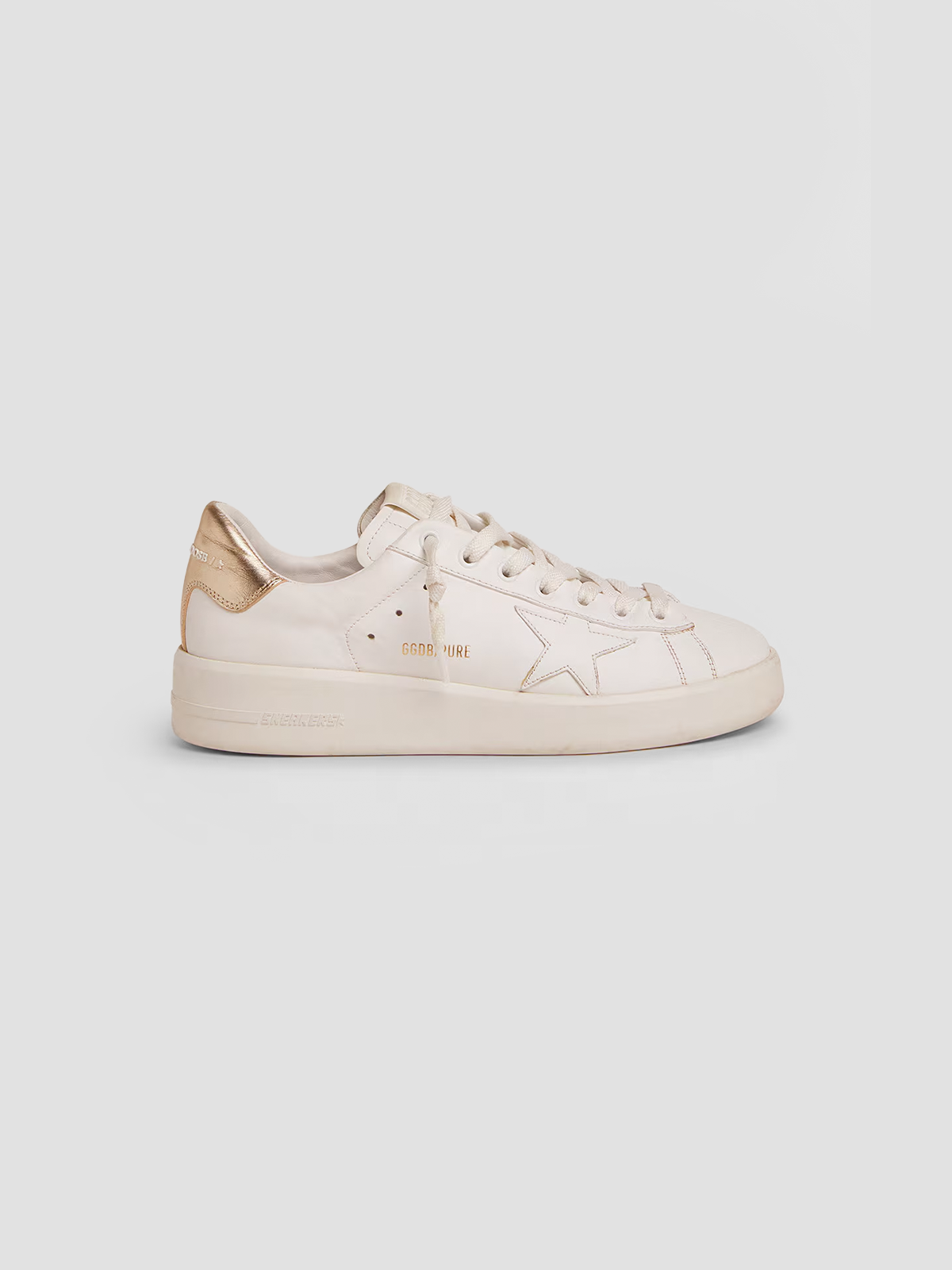 Purestar sneakers with gold-coloured heel tab