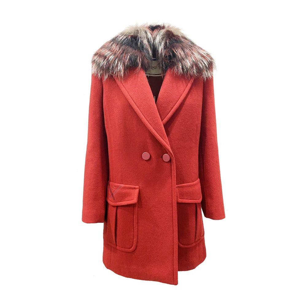 Multicolor Virgin Wool Coat