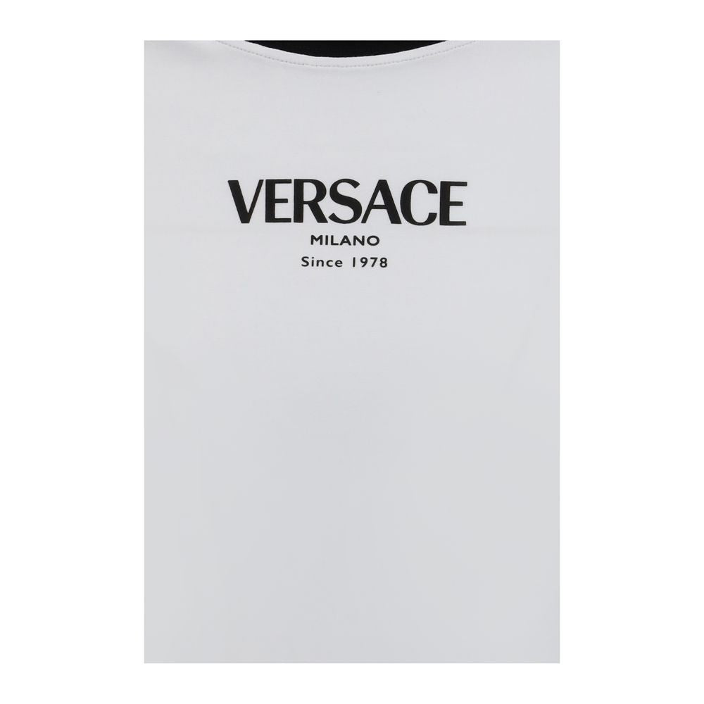 White Viscose T-Shirt