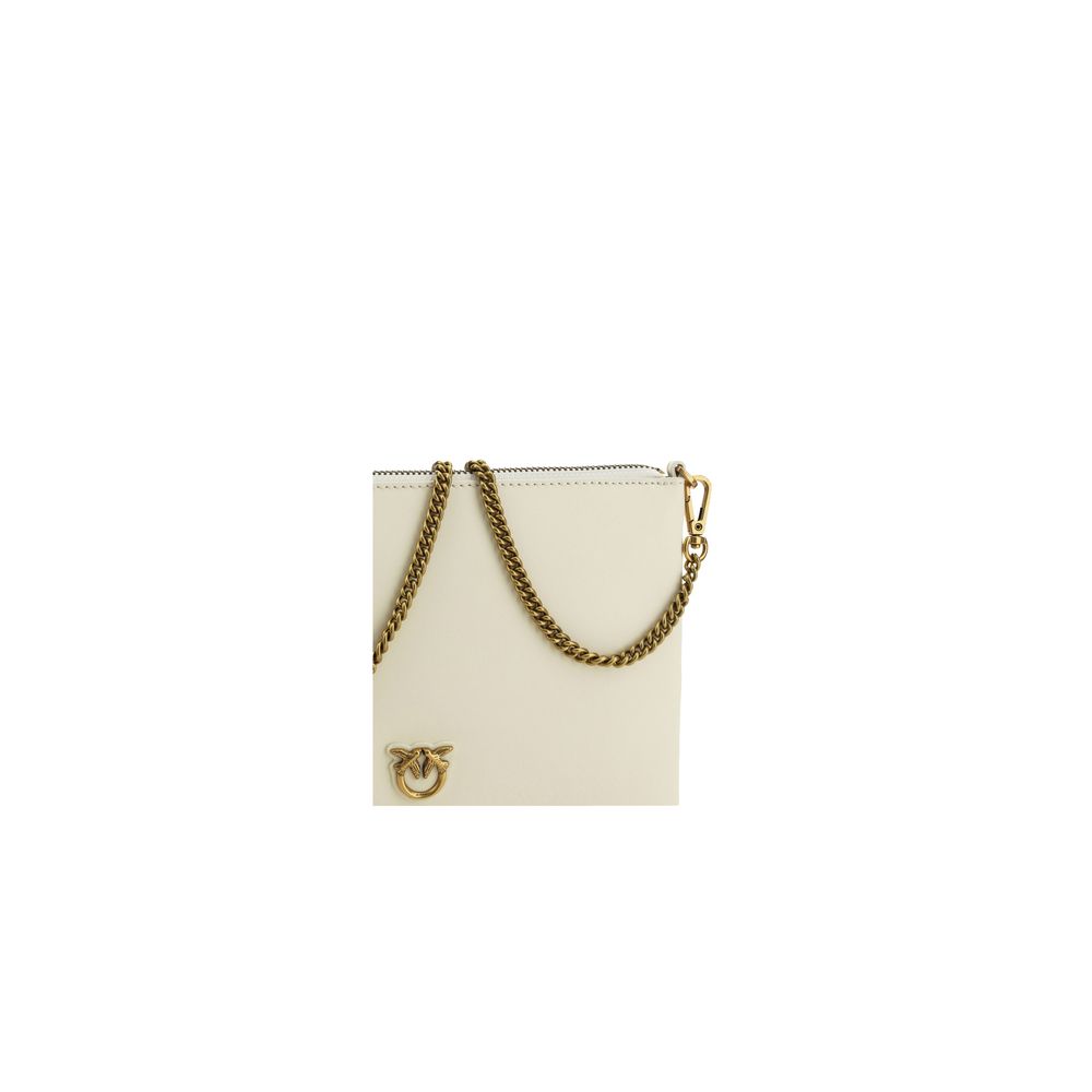 Cream Calf Leather Bos Taurus Shoulder Bag
