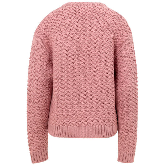 Pink Wool Sweatshirt