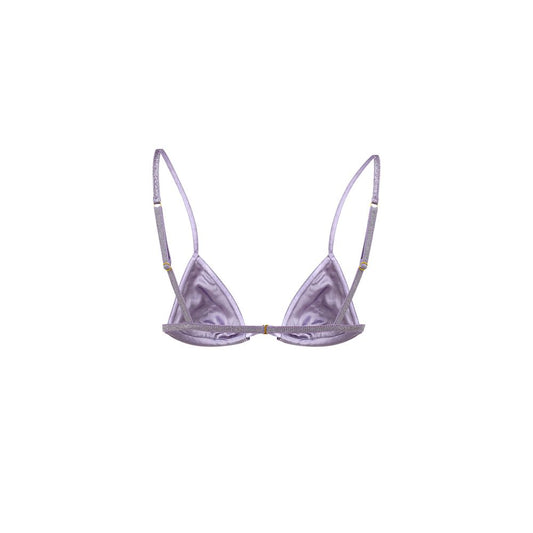 Purple Polyamide Bra