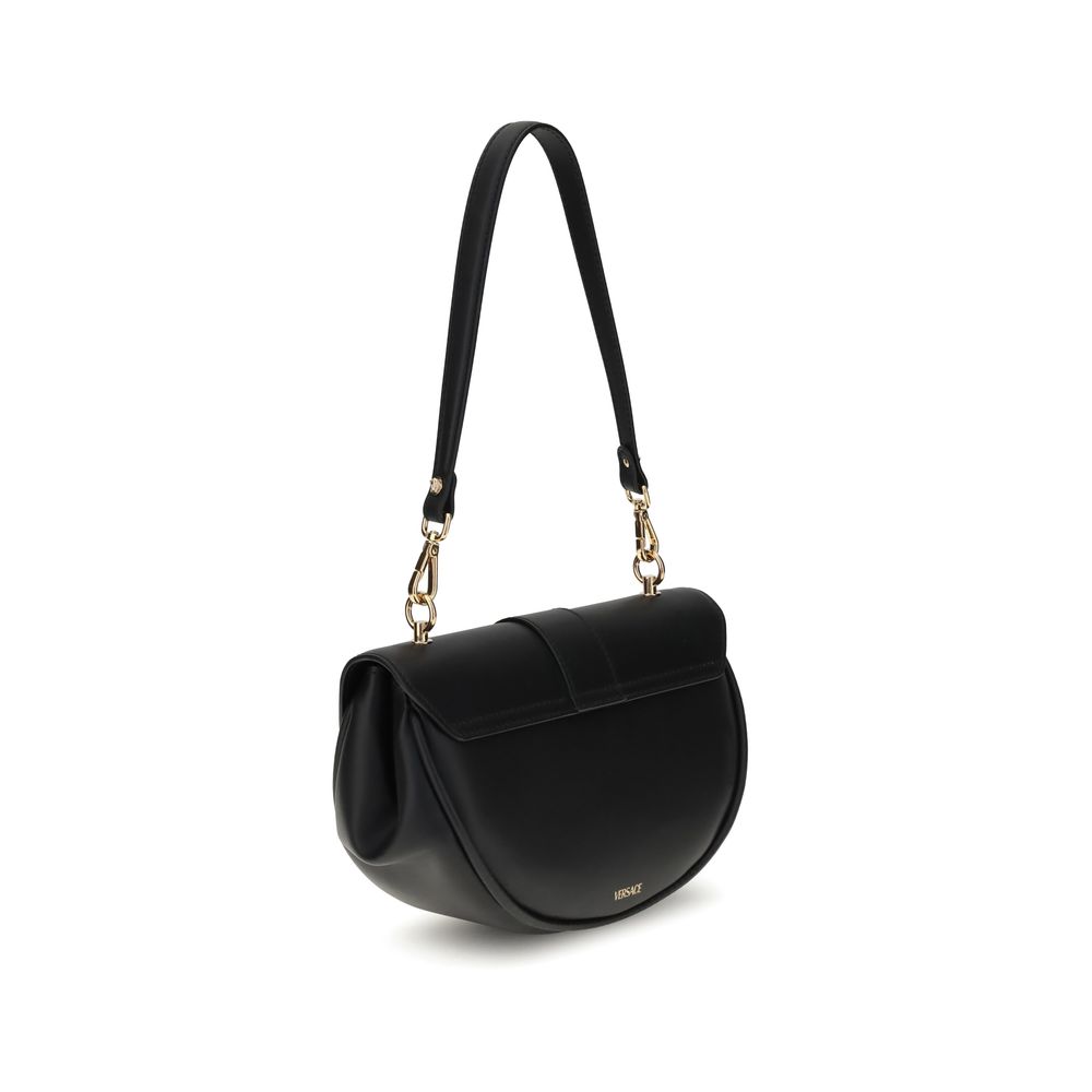 Black Calf Leather Bos Taurus Shoulder Bag