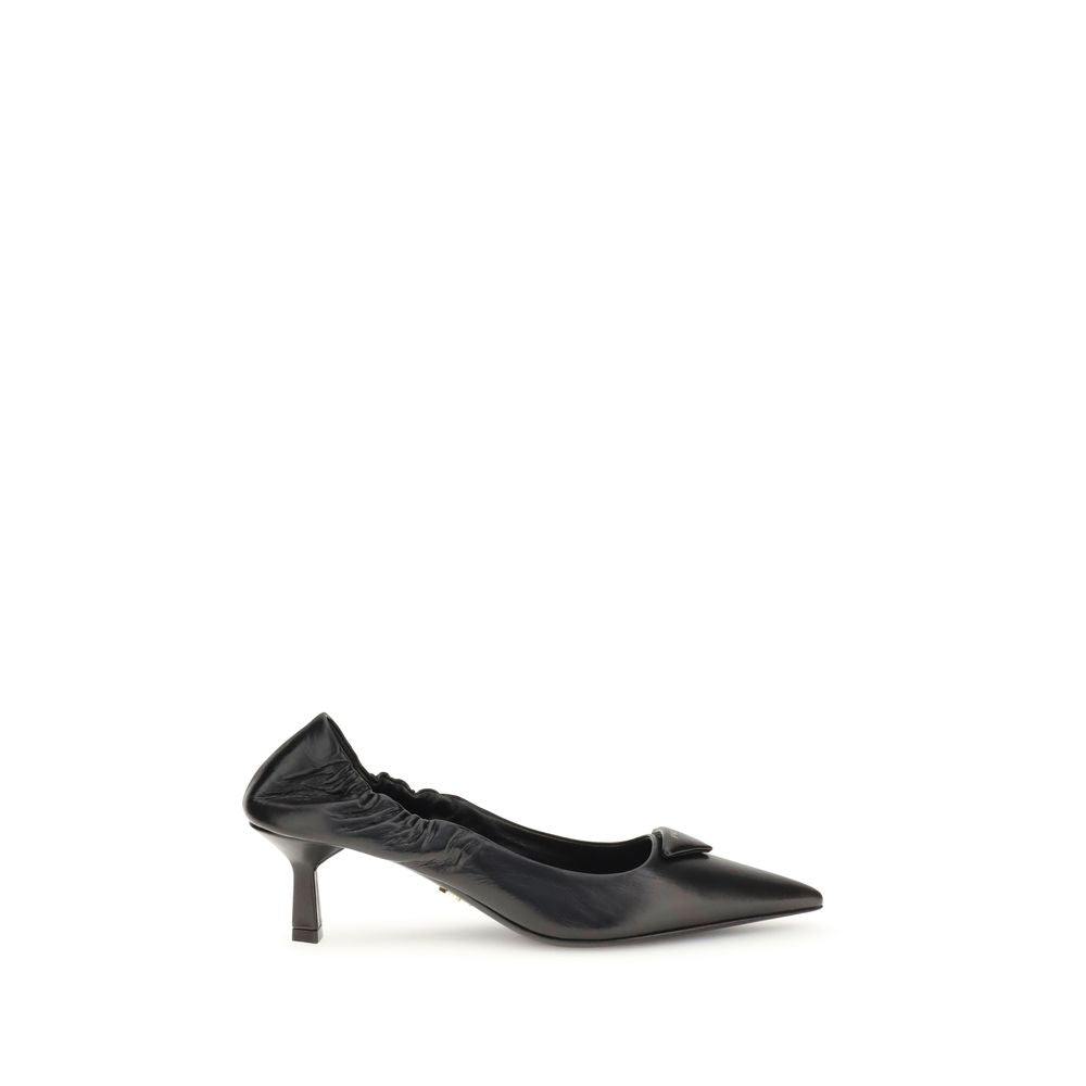 Black Calf Leather Bos Taurus Pumps