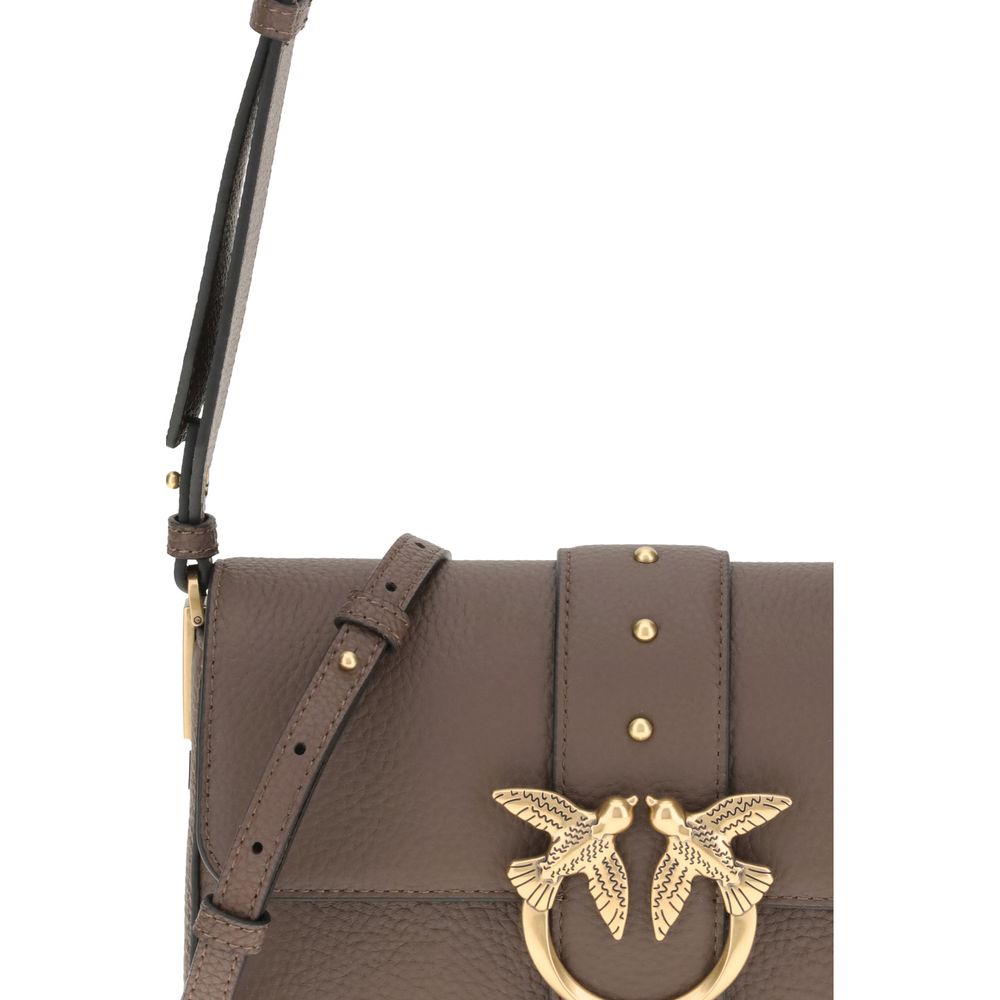 Brown Calf Leather Bos Taurus Shoulder Bag