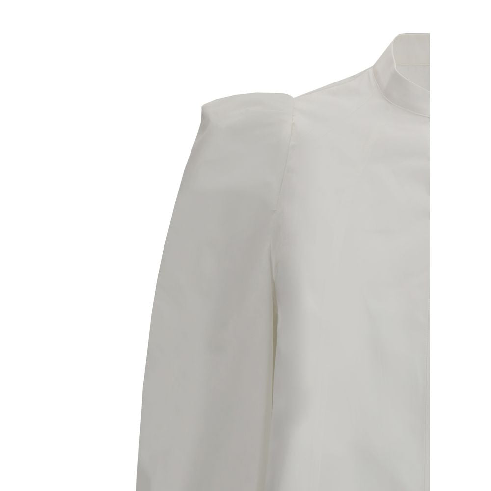 White Cotton Dress Shirt
