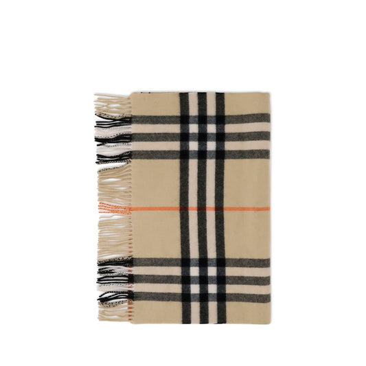 Beige Cashmere Scarf