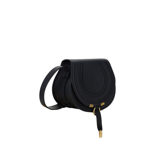 Black Calf Leather Bos Taurus Shoulder Bag