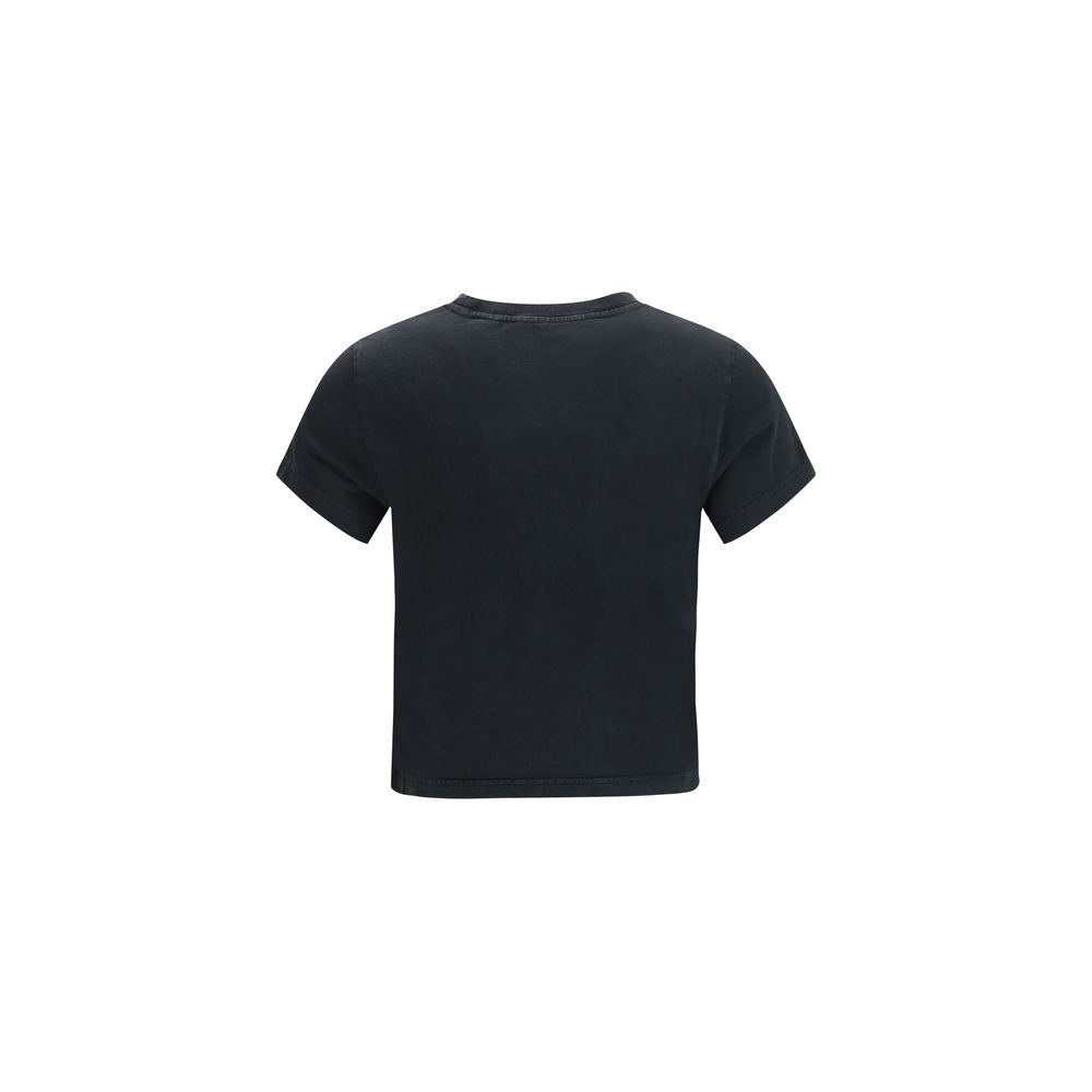Black Cotton T-Shirt