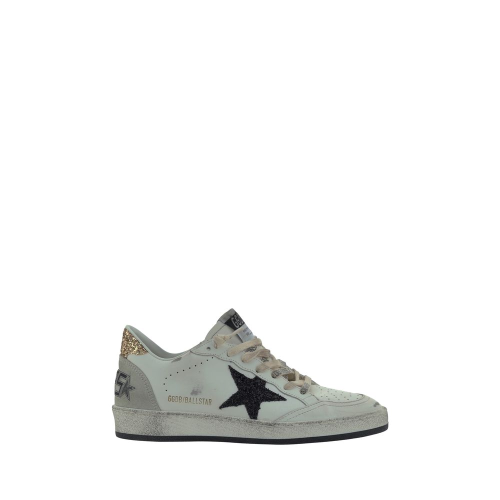White Calf Leather Bos Taurus Low Top Sneakers