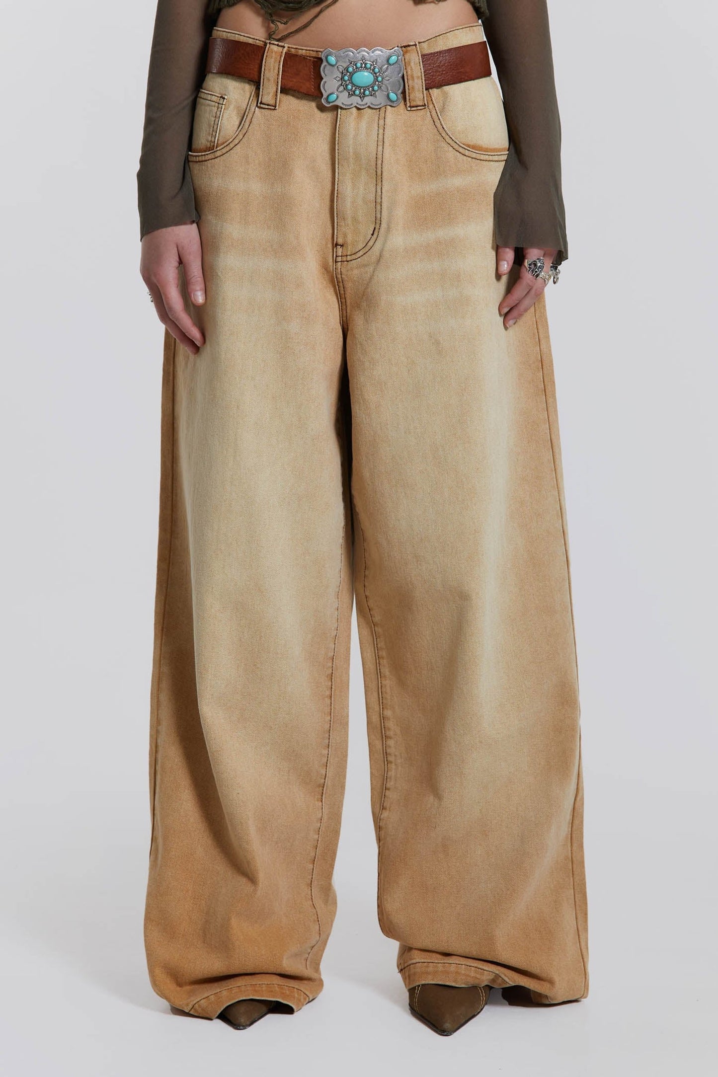 Sand Colossus Baggy-Jeans