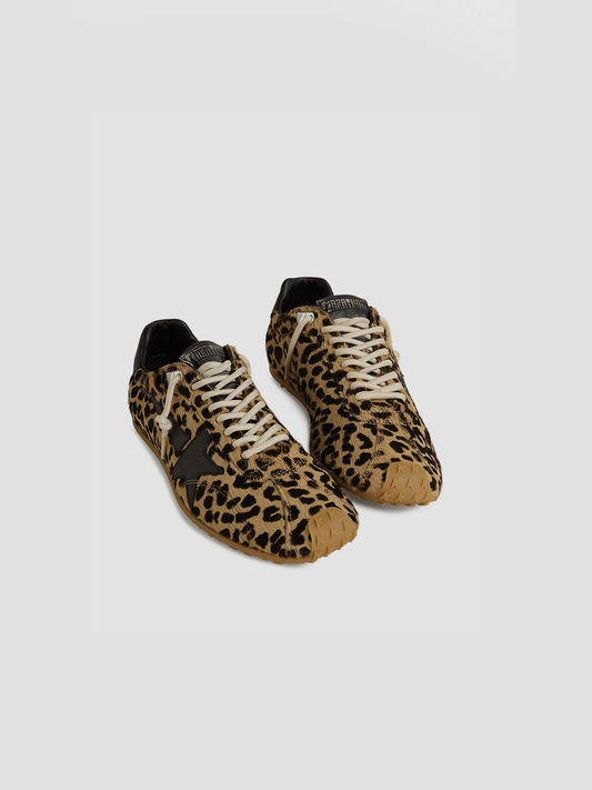 Marathon Speed leopard-print sneakers