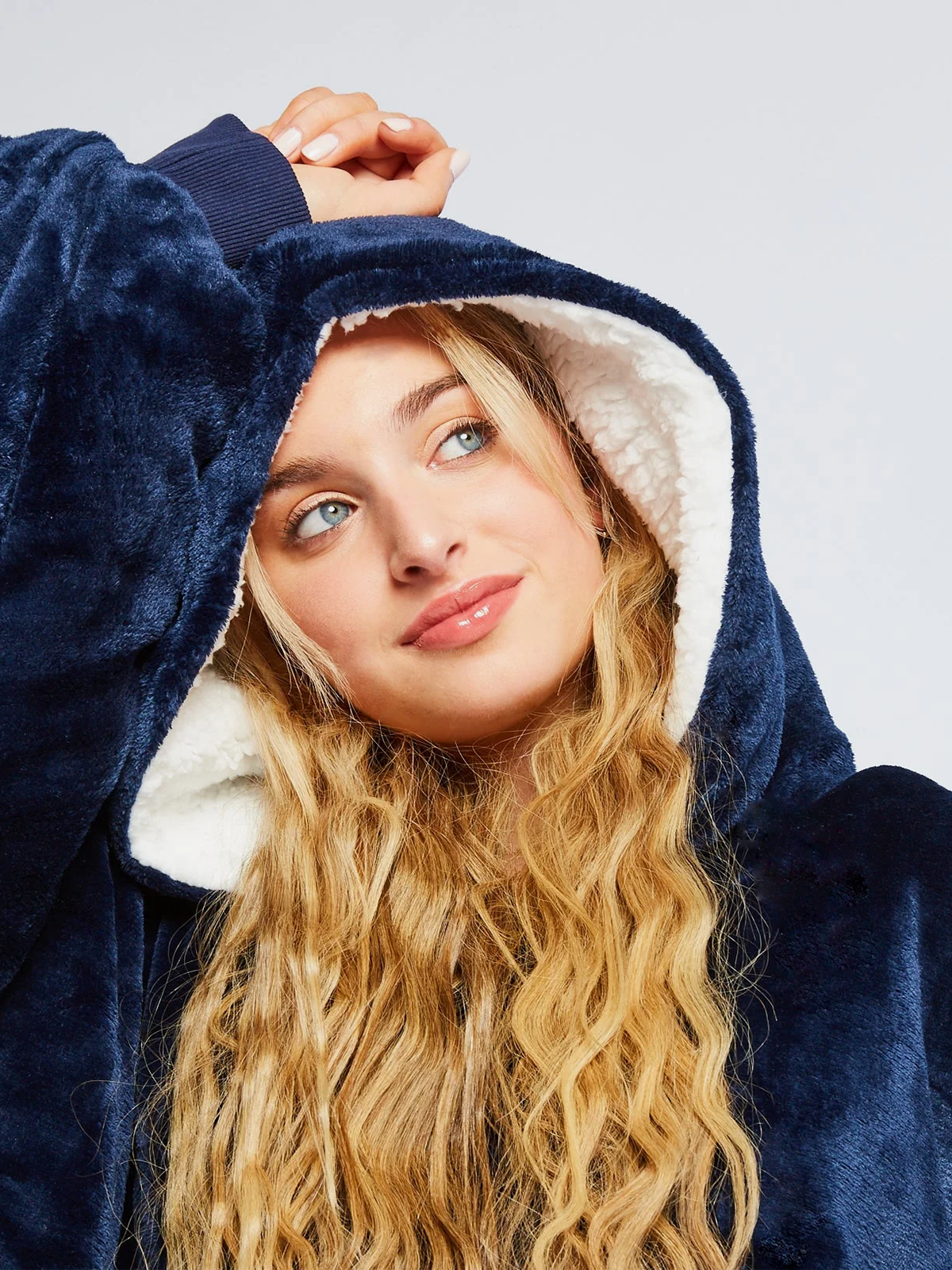 Blanket Hoodie Navy