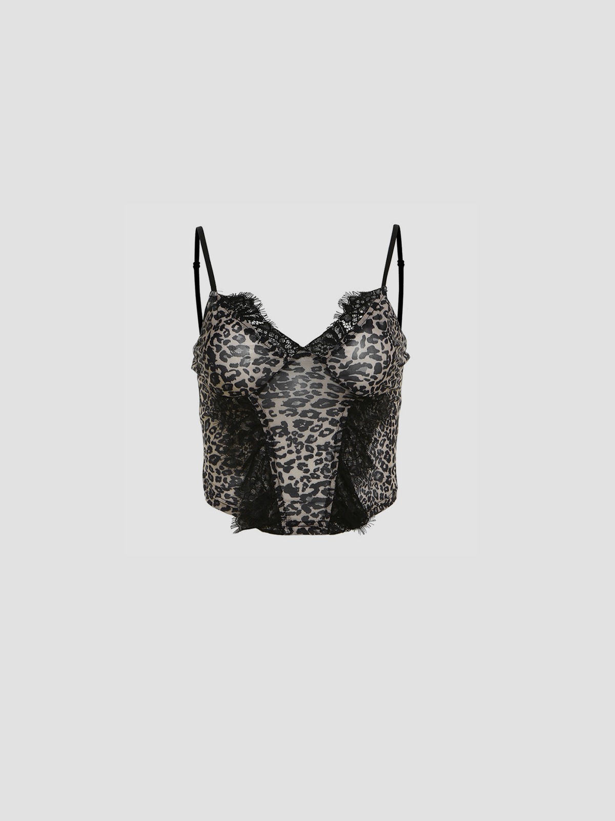 Leopard Night Crop Top