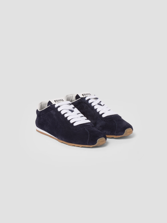 Plume suede sneakers