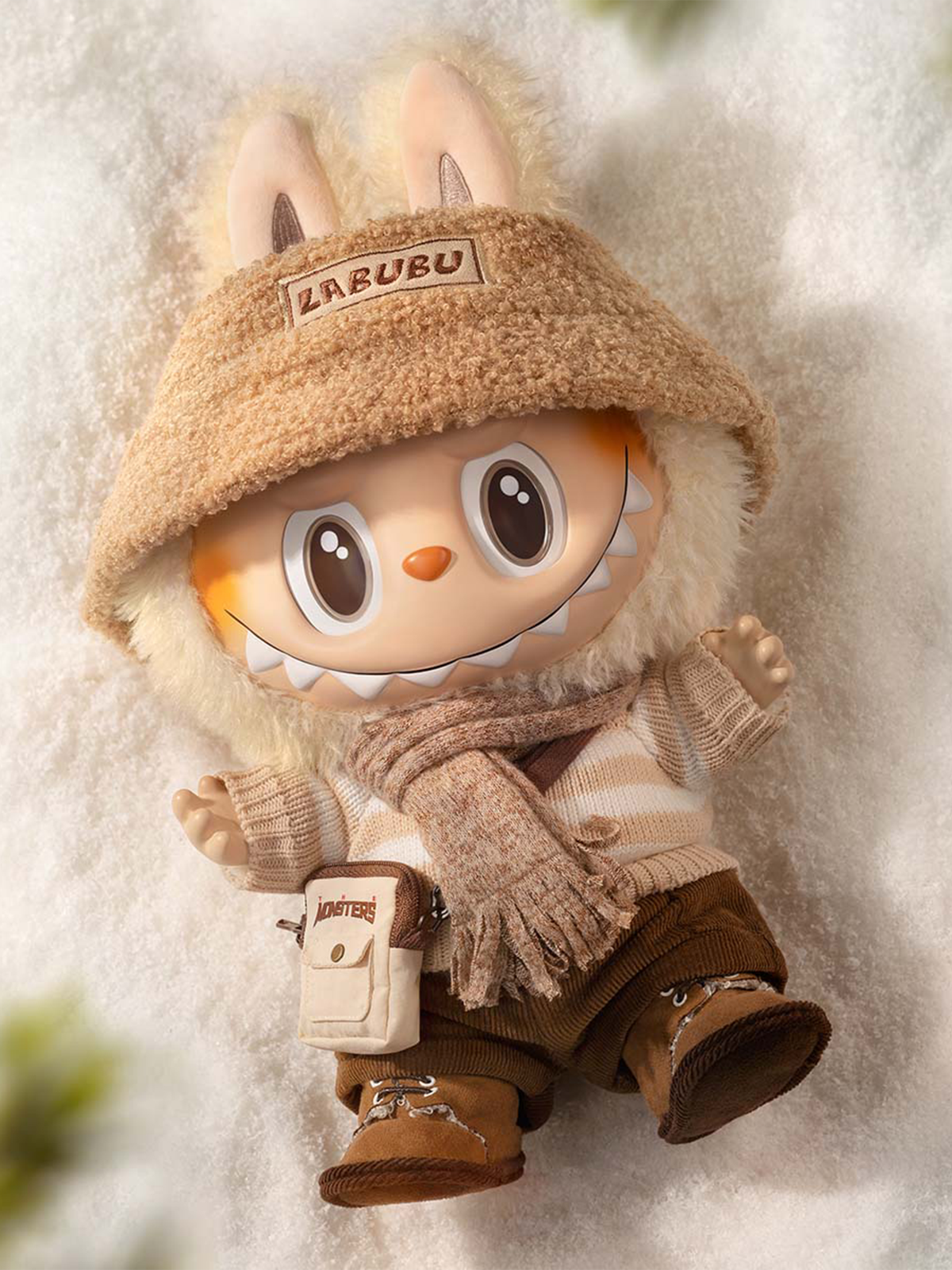 Labubu The Monsters Dress be Latte Vinyl Plush Doll