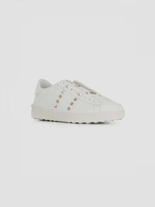 Rockstud Untitled leather sneakers