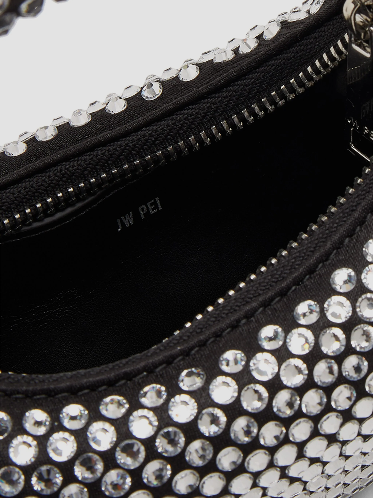 Abacus crystal-embellished shoulder bag