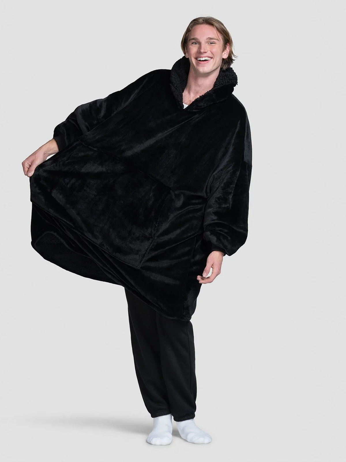 Blanket Hoodie Black