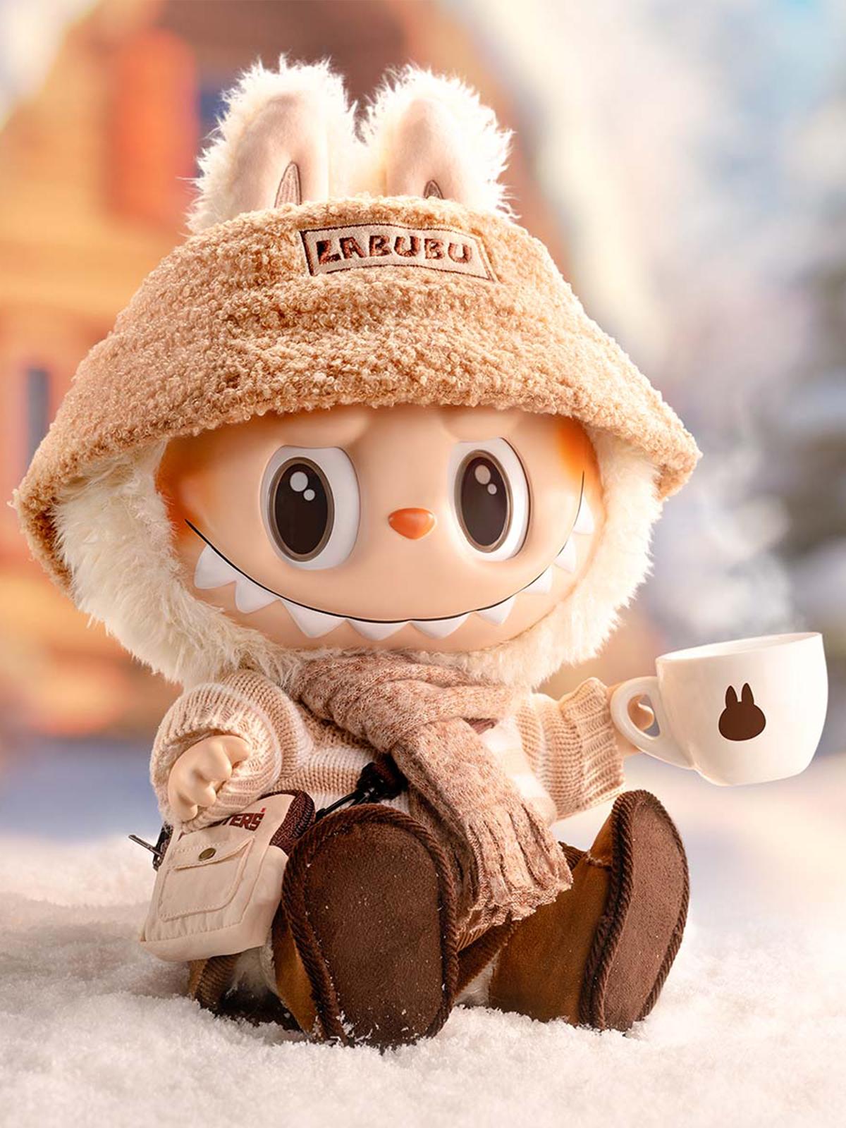 Labubu The Monsters Dress be Latte Vinyl Plush Doll