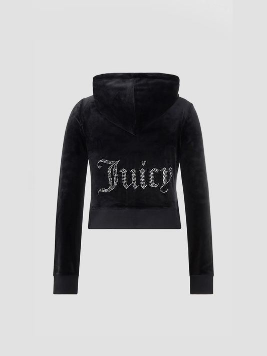 OG Big Bling Velours Hoodie