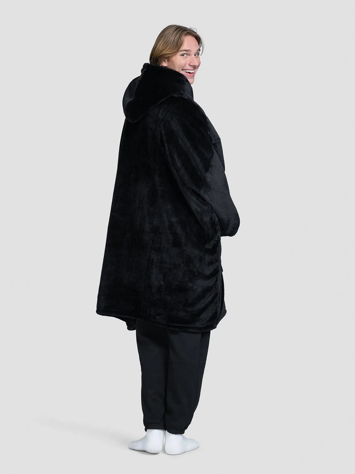 Blanket Hoodie Black