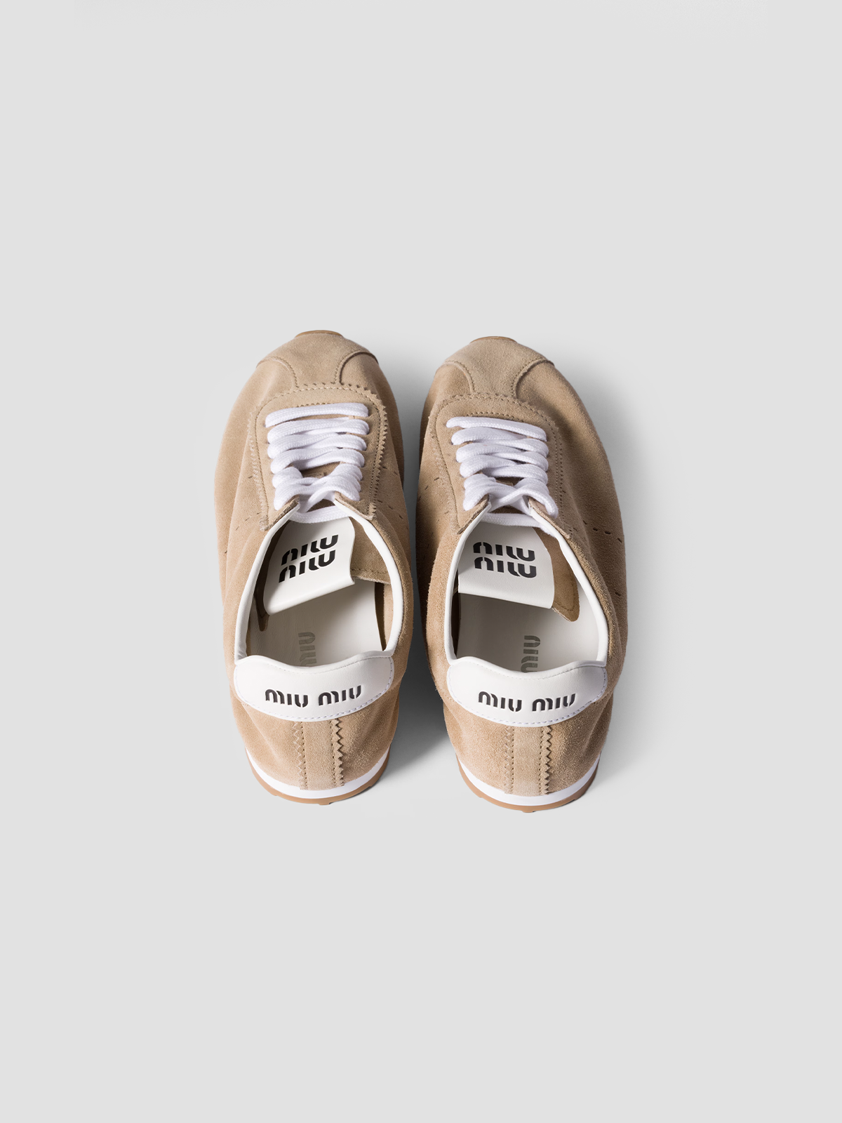 Plume suede sneakers