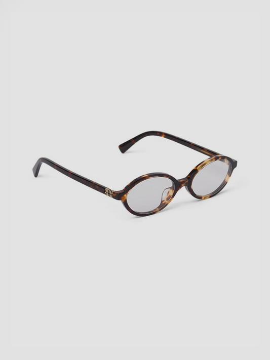 Runway logo-plaque sunglasses