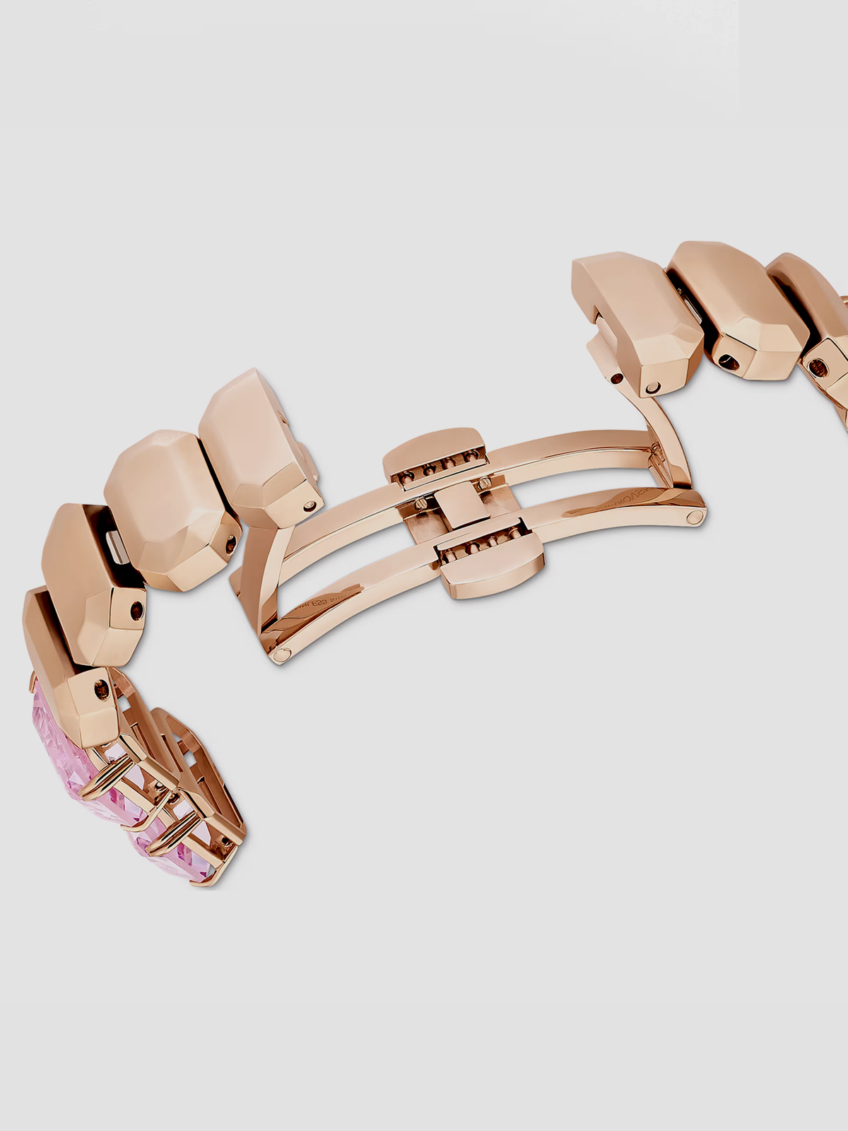 Watch Octagon cut bracelet